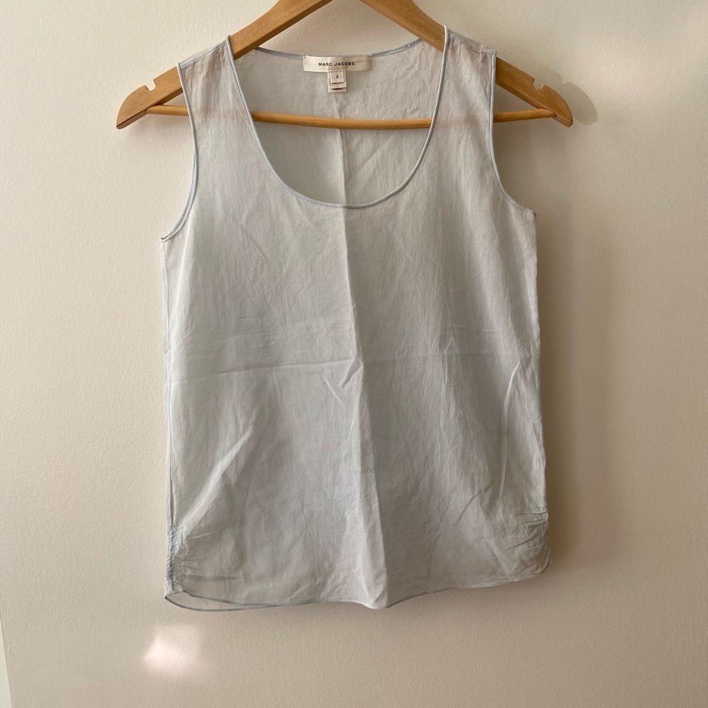 Vintage Marc Jacobs Sheer Silk Tank Top